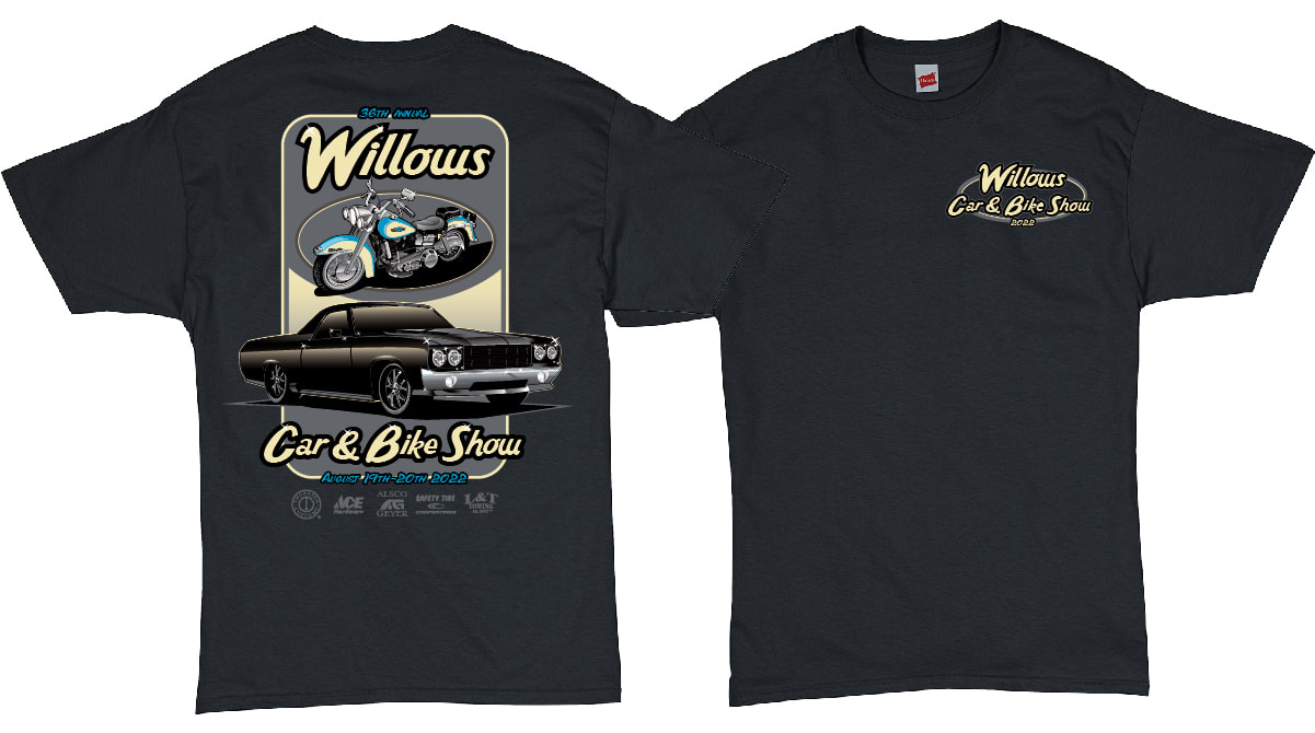 Willows, CA Car and Bike Show design 2022