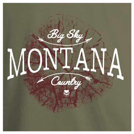 Tree Ring Montana Design