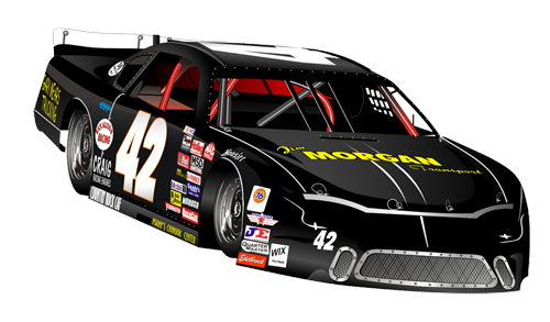 #42 Late Model Stock Car